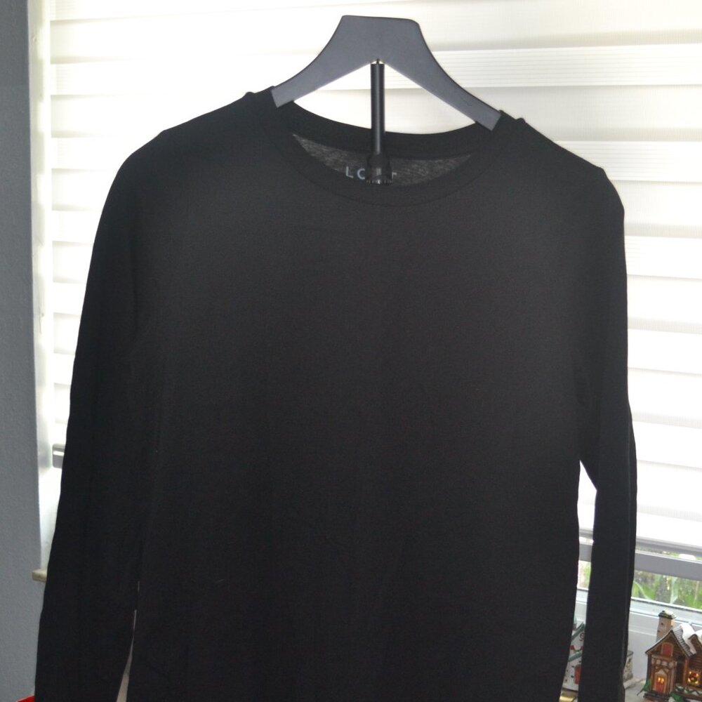 Pre-owned Black Loft long Sleeve shirt Size M.
